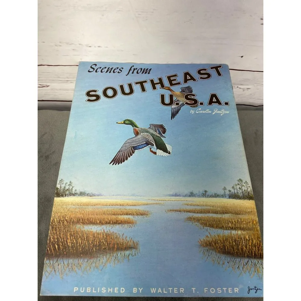 Scenes From The Southeast U.S.A. By Carsten Jantzen Published Walter Foster Book